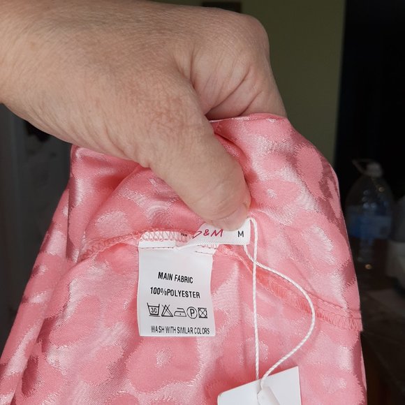 NWT!  Unique Bodycon D&M Barbie Pink Cheetah Slip Dress - Picture 9 of 10